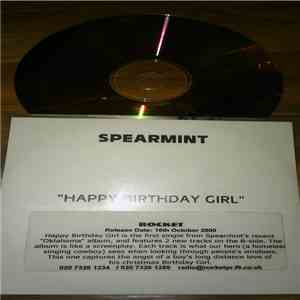 Spearmint  - Happy Birthday Girl album