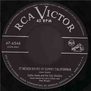 Spike Jones And His City Slickers - Deep Purple / It Never Rains In Sunny California album