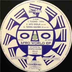 Stefan Egger / Nello / Mauri - Afro World EP album
