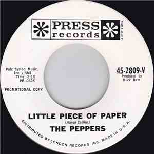 The Peppers  - It Wouldn't Be The Same / Little Piece Of Paper album