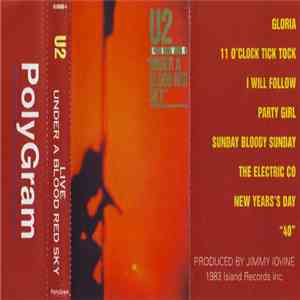U2 - Under A Blood Red Sky album