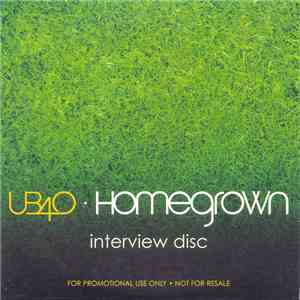 UB40 - Homegrown (Interview Disc) album