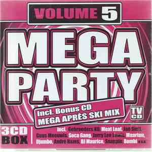 Various - Mega Party Volume 5 album