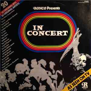 Various - Ronco Presents In Concert album