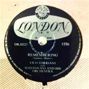 Vico Torriani With Mantovani And His Orchestra - Remembering / Mandolins Are Playing album