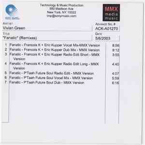 Vivian Green - Fanatic (Remixes) album
