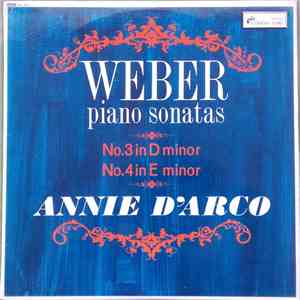 Weber, Annie D'Arco - Piano Sonata N° 3 In D Minor, Piano Sonata N° 4 In E Minor album