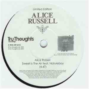 Alice Russell / Natureboy - Sweet Is The Air / Life album