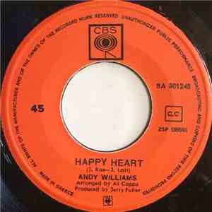 Andy Williams - Happy Heart / Our Last Goodbye album