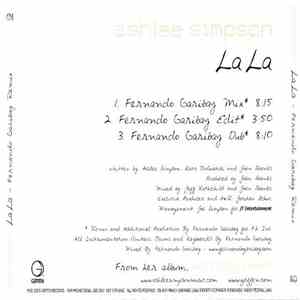 Ashlee Simpson - La La (Fernando Garibay Mixes) album