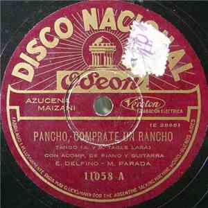 Azucena Maizani - Pancho, Comprate Un Rancho / Sosegate Feliciano album