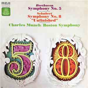 Beethoven, Schubert, Charles Munch / Boston Symphony - Symphony No. 5 & Symphony No. 8 "Unfinished" album