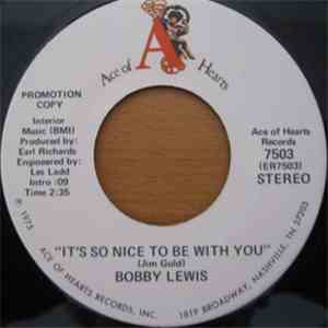 Bobby Lewis  - It's So Nice To Be With You album