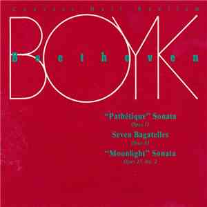 Boyk, Beethoven - "Pathétique" Sonata / Seven Bagatelles / "Moonlight" Sonata album