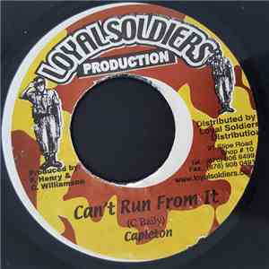 Capleton - Can't Run From It album