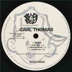 Carl Thomas - I Wish / Woke Up In The Morning album