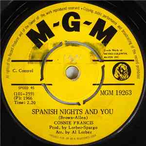 Connie Francis - Spanish Nights And You album