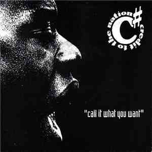 Credit To The Nation - Call It What You Want album