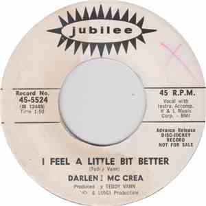 Darlene McCrea - I Feel A Little Bit Better/Soulful Feeling album