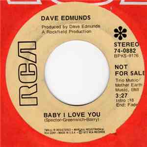Dave Edmunds - Baby I Love You album