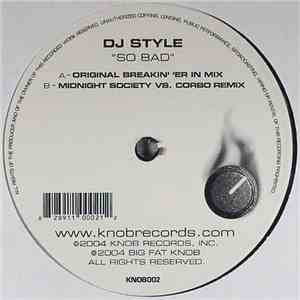 DJ Style - So Bad album
