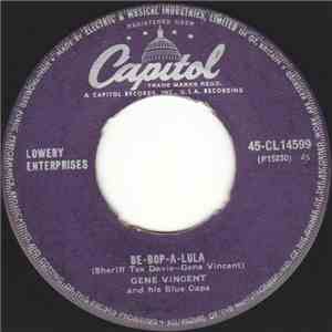 Gene Vincent And His Blue Caps - Be-Bop-A-Lula album
