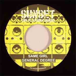 General Degree - Same Girl album