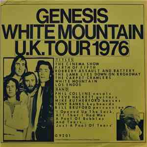 Genesis - White Mountain U.K. Tour 1976 album