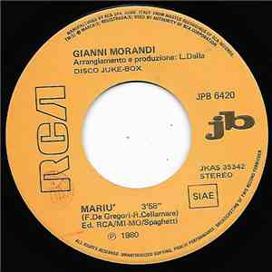 Gianni Morandi / Aldo Donati - Mariù / Canterò Canterò Canterò album