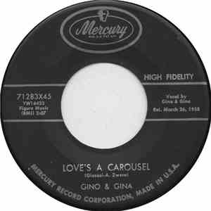 Gino & Gina - Love's A Carousel / Pretty Baby album