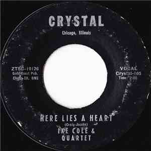 Ike Cole & Quartet - Here Lies A Heart album