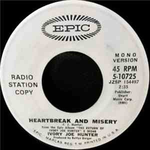 Ivory Joe Hunter - Heartbreak And Misery album
