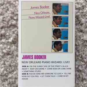 James Booker - New Orleans Piano Wizard: Live! album