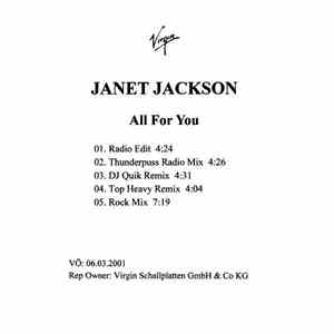 Janet Jackson - All For You album