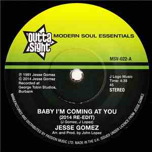 Jesse Gomez - Baby I'm Coming At You album