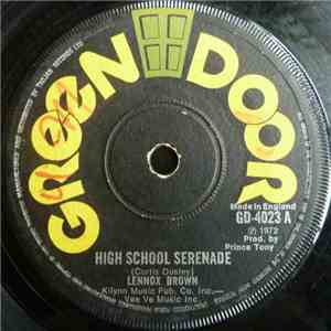 Lennox Brown / Winston Scotland - High School Serenade / On The Track album