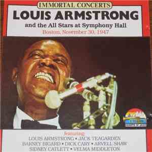 Louis Armstrong And The All Stars - Louis Armstrong And The All Stars At Symphony Hall album
