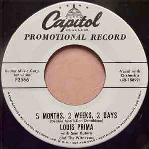 Louis Prima With Sam Butera And The Witnesses - 5 Months, 2 Weeks, 2 Days album