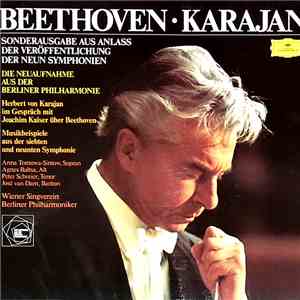 Ludwig van Beethoven - Herbert von Karajan - Berliner Philharmoniker - Sonderausgabe Aus Anlass Der Veröffentlichung Der Neun Symphonien album