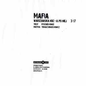 Mafia  - Warszawska Noc - A Po Niej album