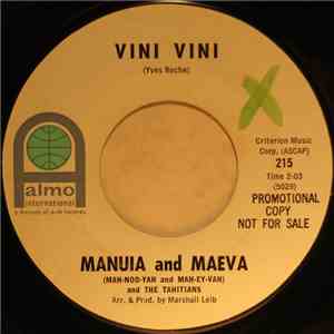 Manuia And Maeva - Vini Vini album