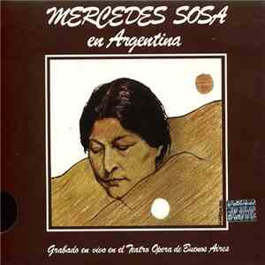 Mercedes Sosa - Mercedes Sosa En Argentina album