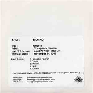 Monno - Ghosts album