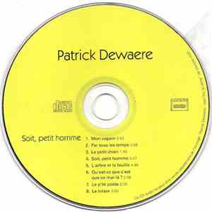 Patrick Dewaere - Soit, Petit Homme album