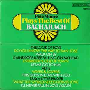 Pete Moore - Plays The Best Of Bacharach album
