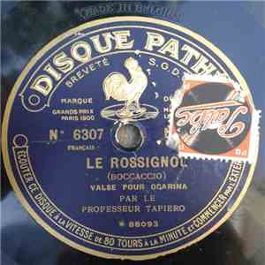 Professeur Tapiero - Le Rossignol / La Tourterelle album