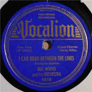 Red Norvo And His Orchestra - I Can Read Between The Lines / Yours For A Song album