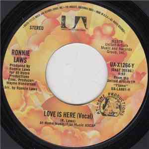 Ronnie Laws - Love Is Here / Grace album