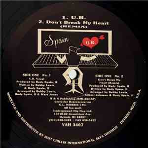 Rudy Spain, II - U.R. / Don't Break My Heart album