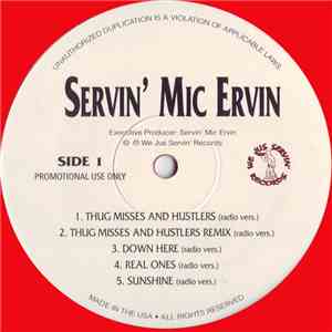 Servin' Mic Ervin - Military Minded EP album